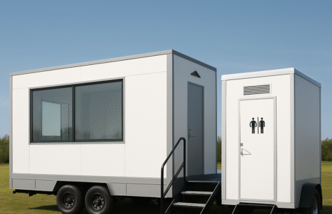 Mobile Office or a Restroom Trailer