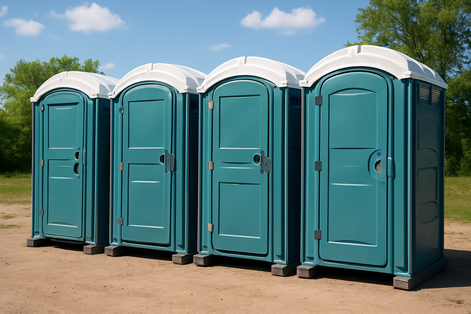 portable toilets