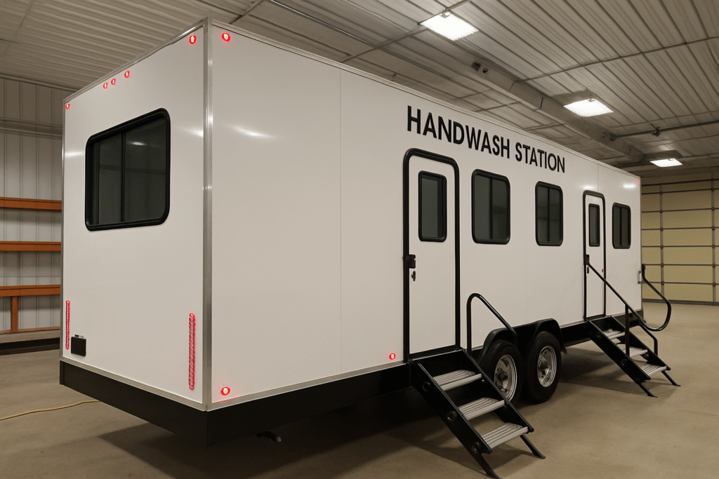 Mobile handwash stations