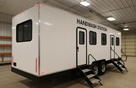 Mobile handwash stations